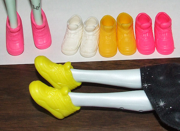 Shoes for barbie with best sale big feet